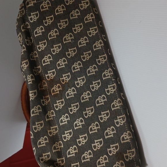 Dooney & Bourke Vintage Y2K Denim Canvas Bag Rehab Project - Picture 15 of 16